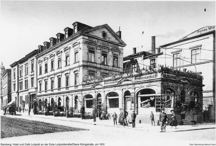 Cafe Luitpold um 1910