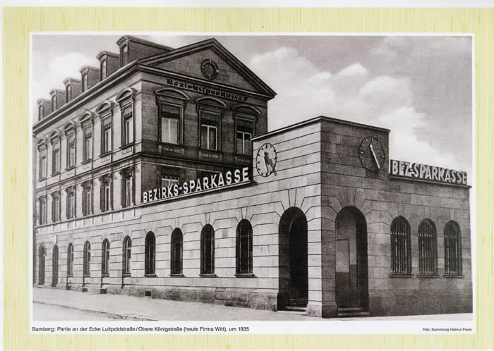 Luitpold- Ecke Königstr. um 1935