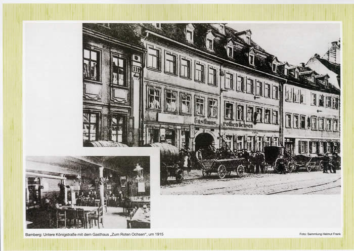 Zum Roten Ochsen um 1915